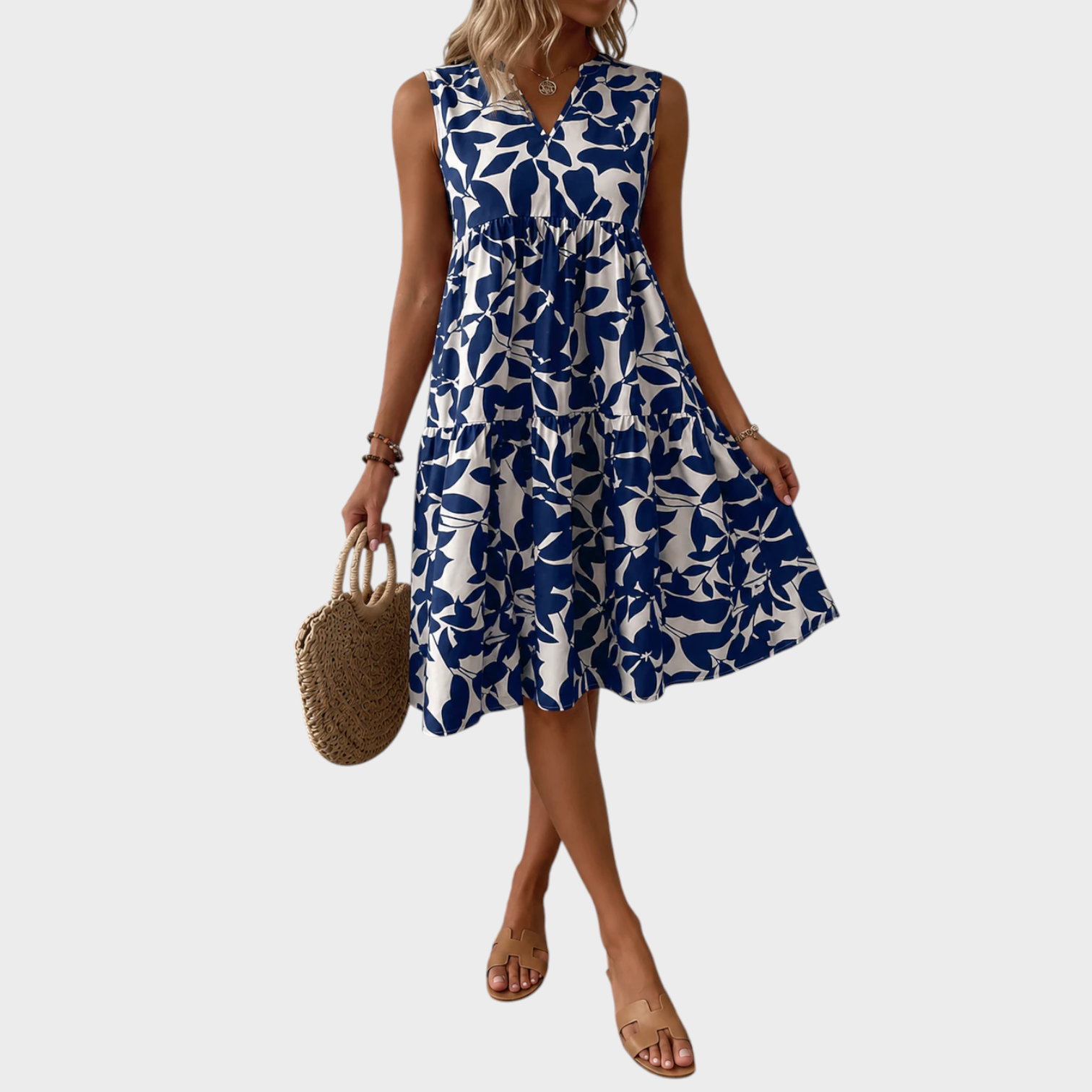 Trendé™ | Soomin Sommerkleid mit Blumenmuster