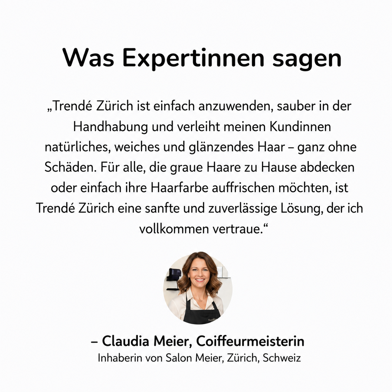 Trendé™ | Sofort-Farbshampoo für graue Haare
