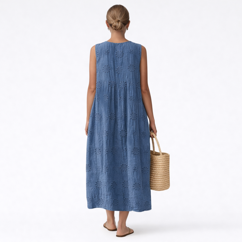 Trendé™ | Ida Sommerliches Midi-Kleid für jeden Tag