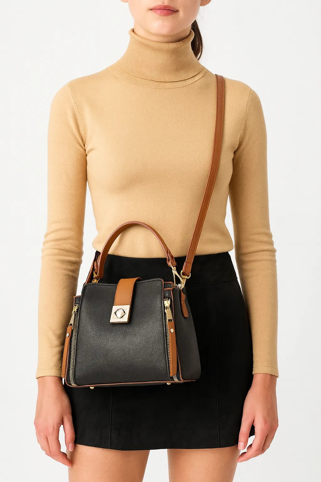 Trendé™ | Masy Ledertasche mit zeitloser Eleganz