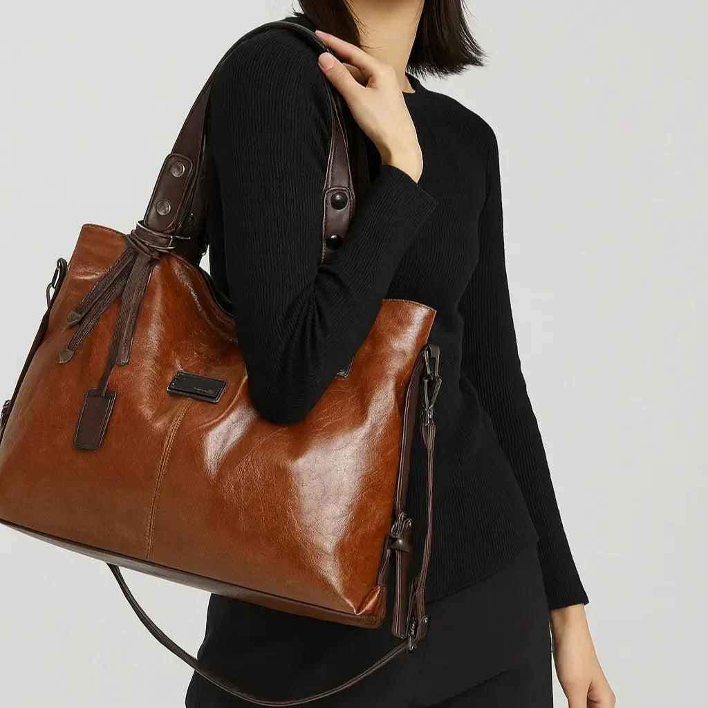 Trendé™ | Olivia Ledertasche mit zeitloser Eleganz