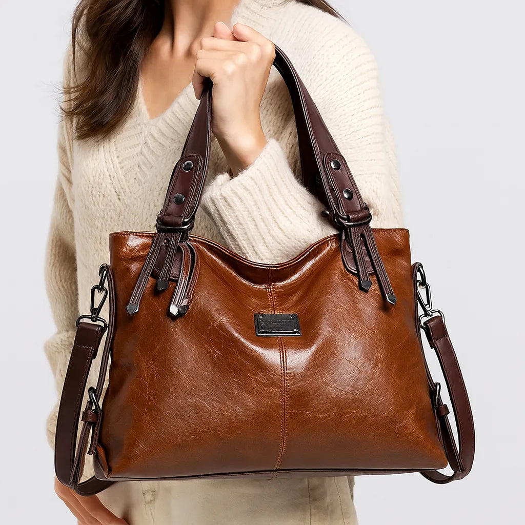Trendé™ | Olivia Ledertasche mit zeitloser Eleganz
