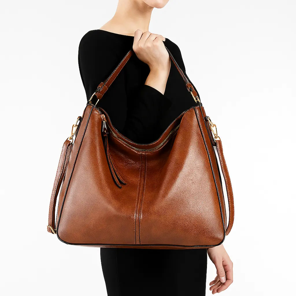 Trendé™ | Mila Ledertasche mit zeitloser Eleganz
