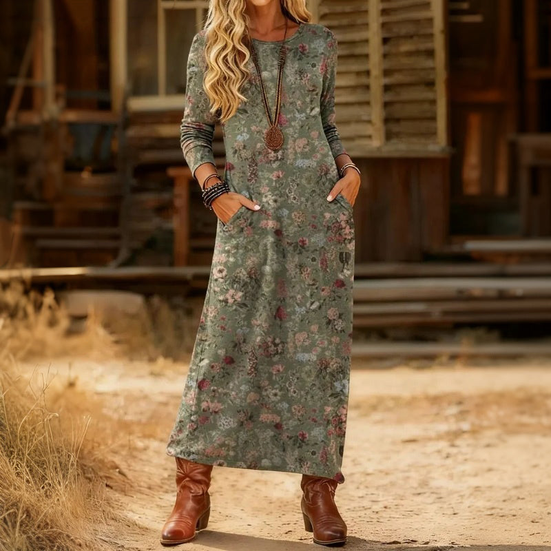 Trendé™ | Victoria Drapiertes Kleid mit locker schmeichelnder Passform