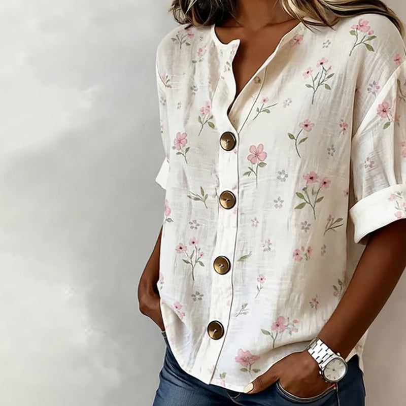 Peggy | Happy Floral Bluse