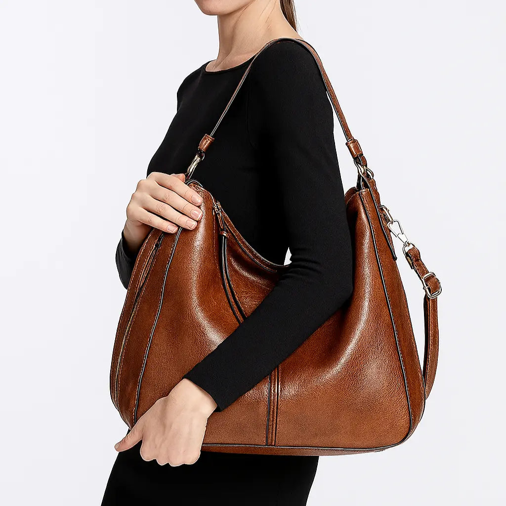 Trendé™ | Mila Ledertasche mit zeitloser Eleganz