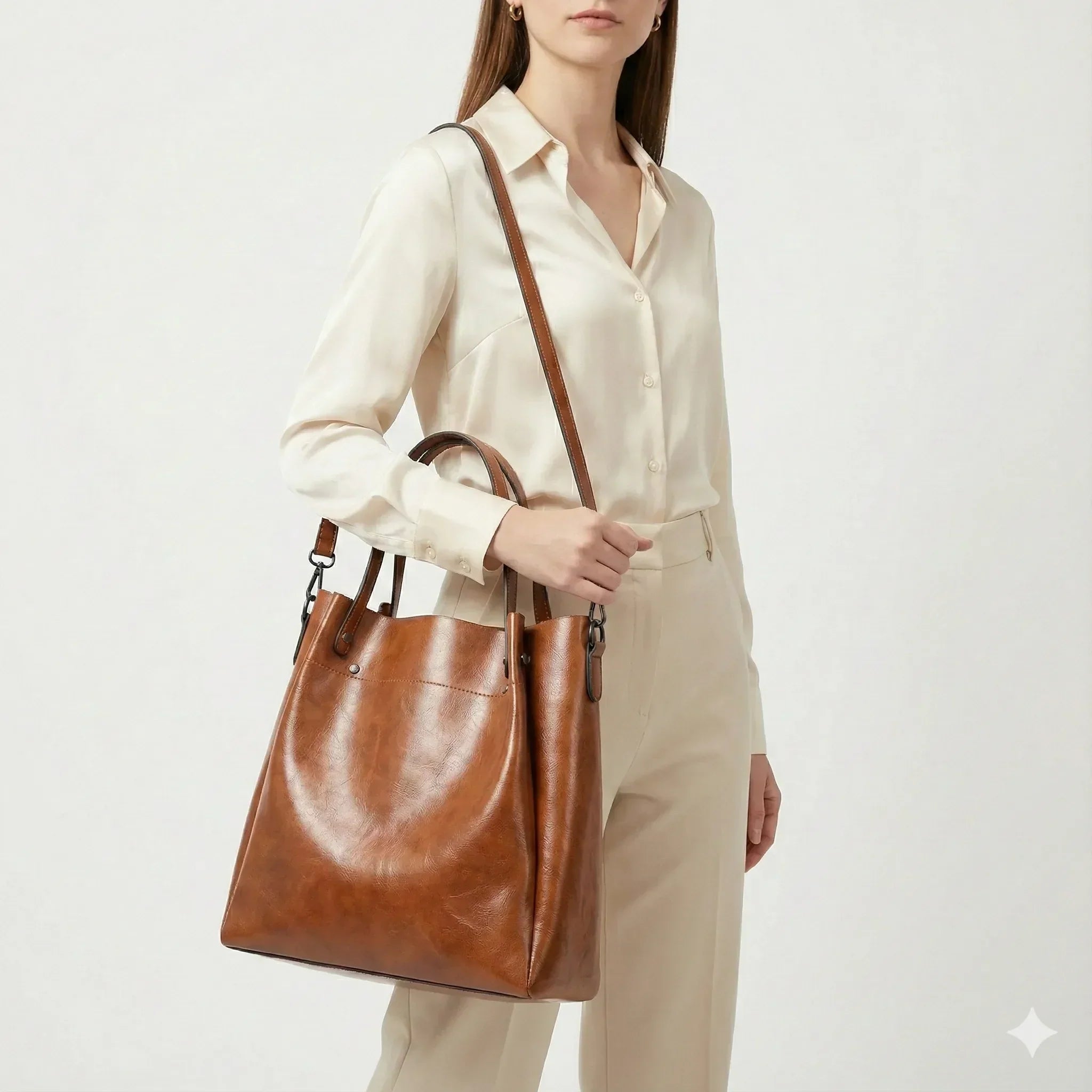 Trendé™ | Maelis Ledertasche mit zeitloser Eleganz