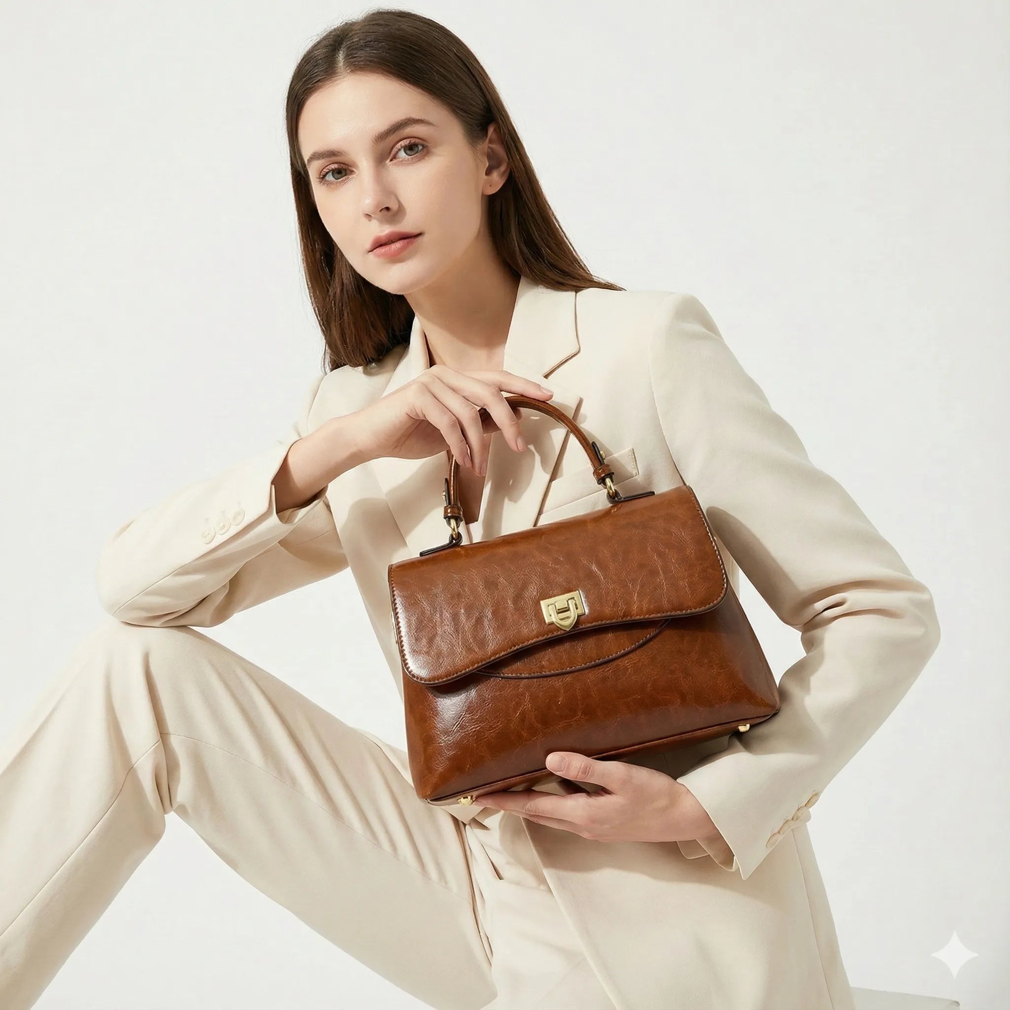 Trendé™ | Sienna Ledertasche mit zeitloser Eleganz