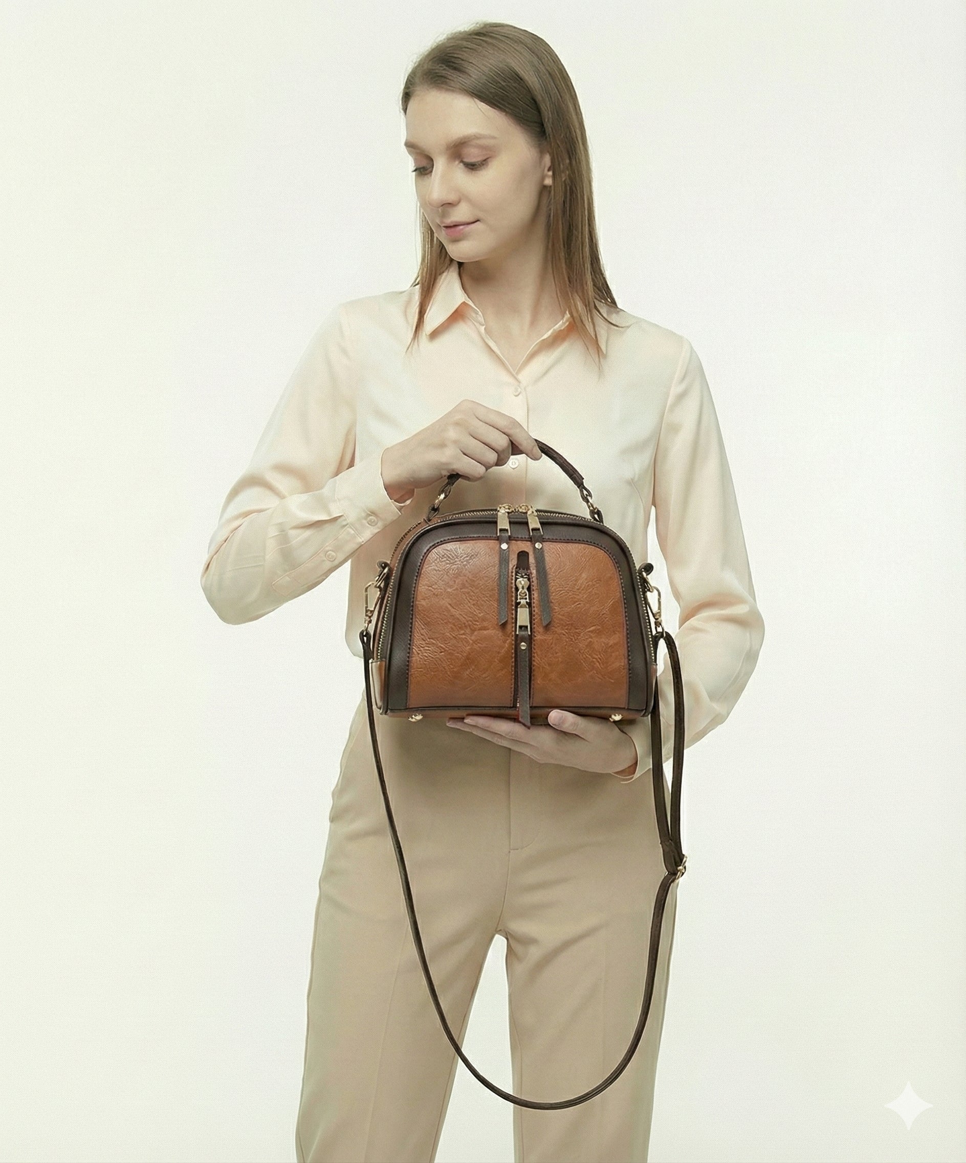 Trendé™ | Novelle Kleine Ledertasche mit elegantem Design