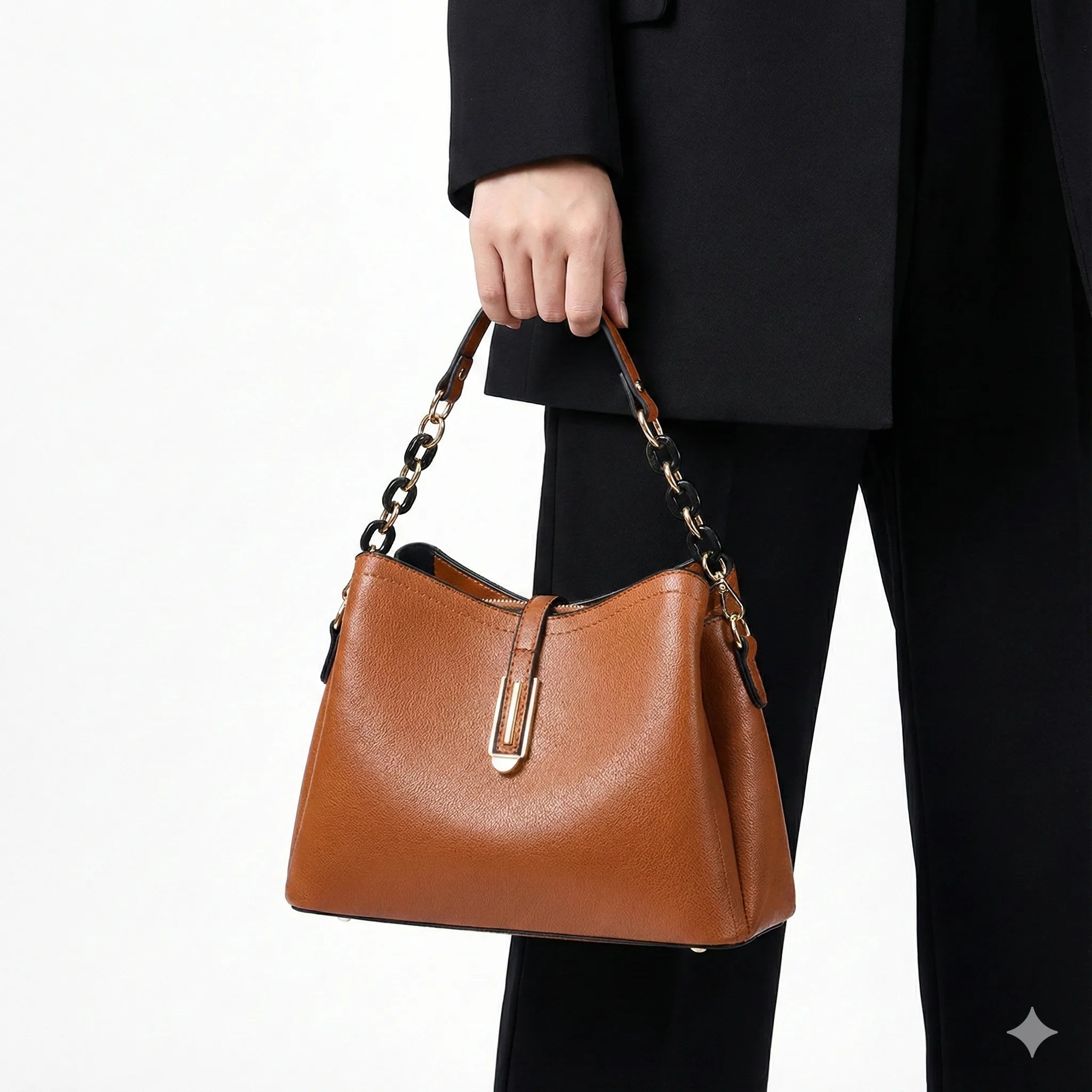 Trendé™ | Brail Ledertasche mit zeitloser Eleganz