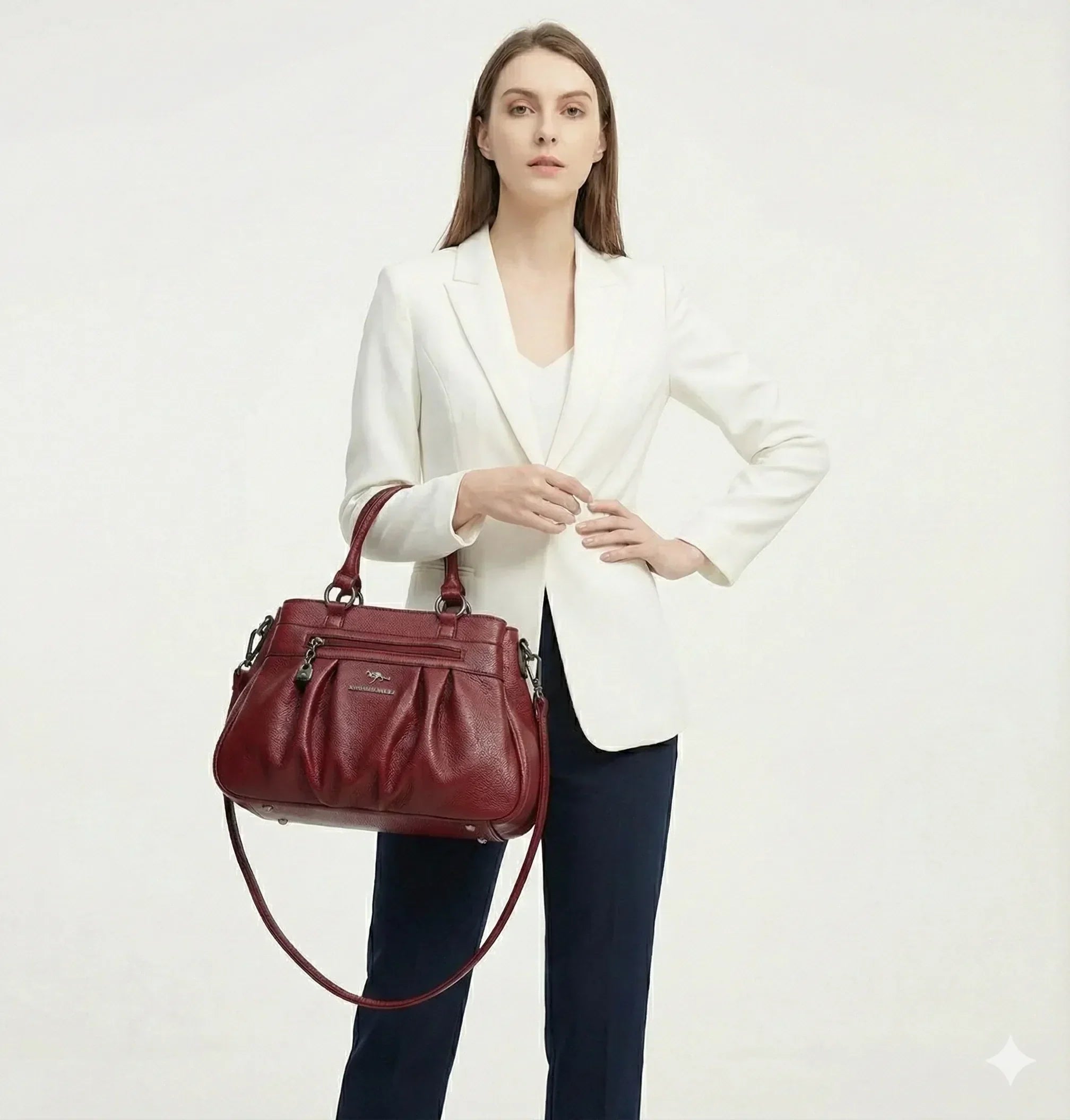 Trendé™ | Roma Ledertasche mit zeitloser Eleganz