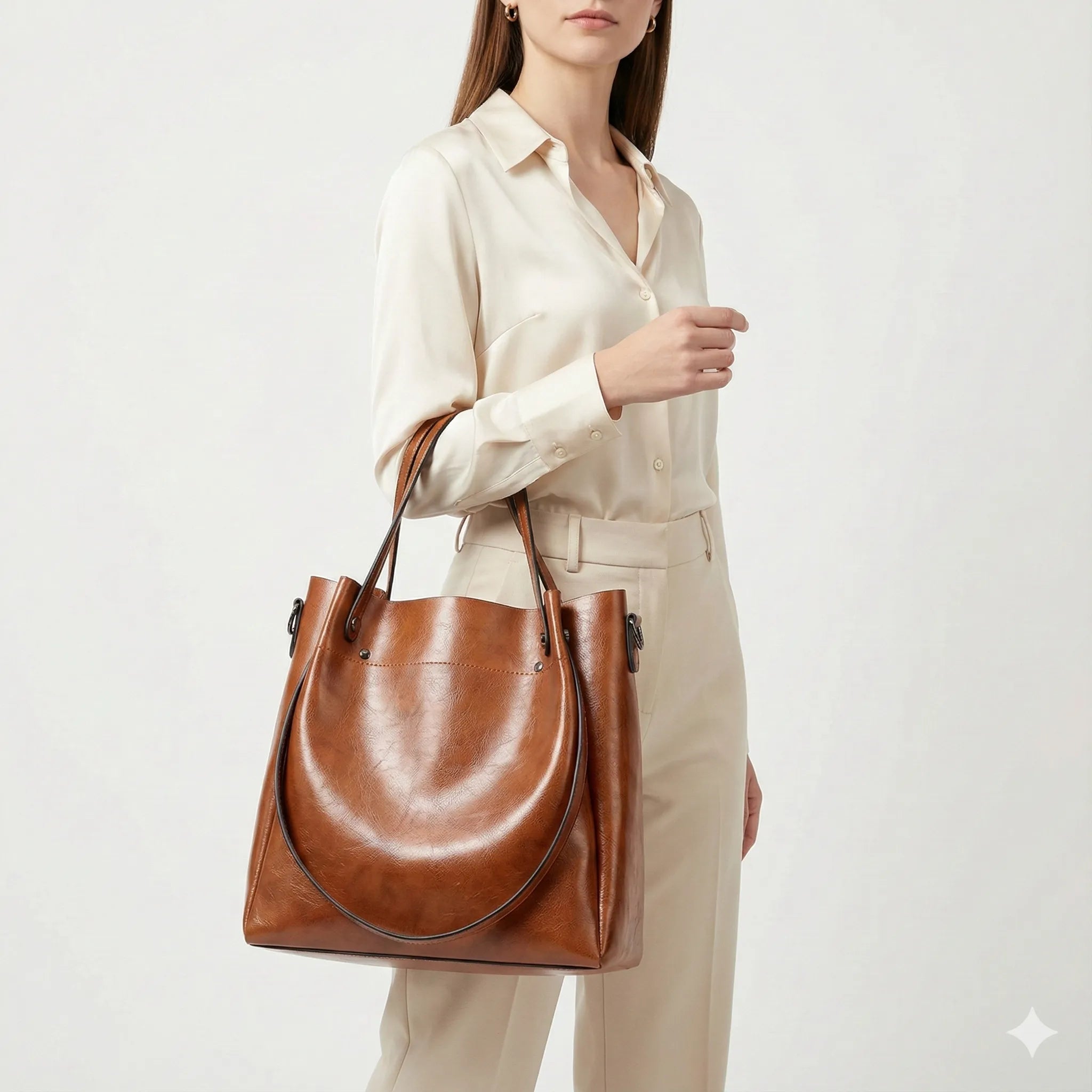 Trendé™ | Maelis Ledertasche mit zeitloser Eleganz