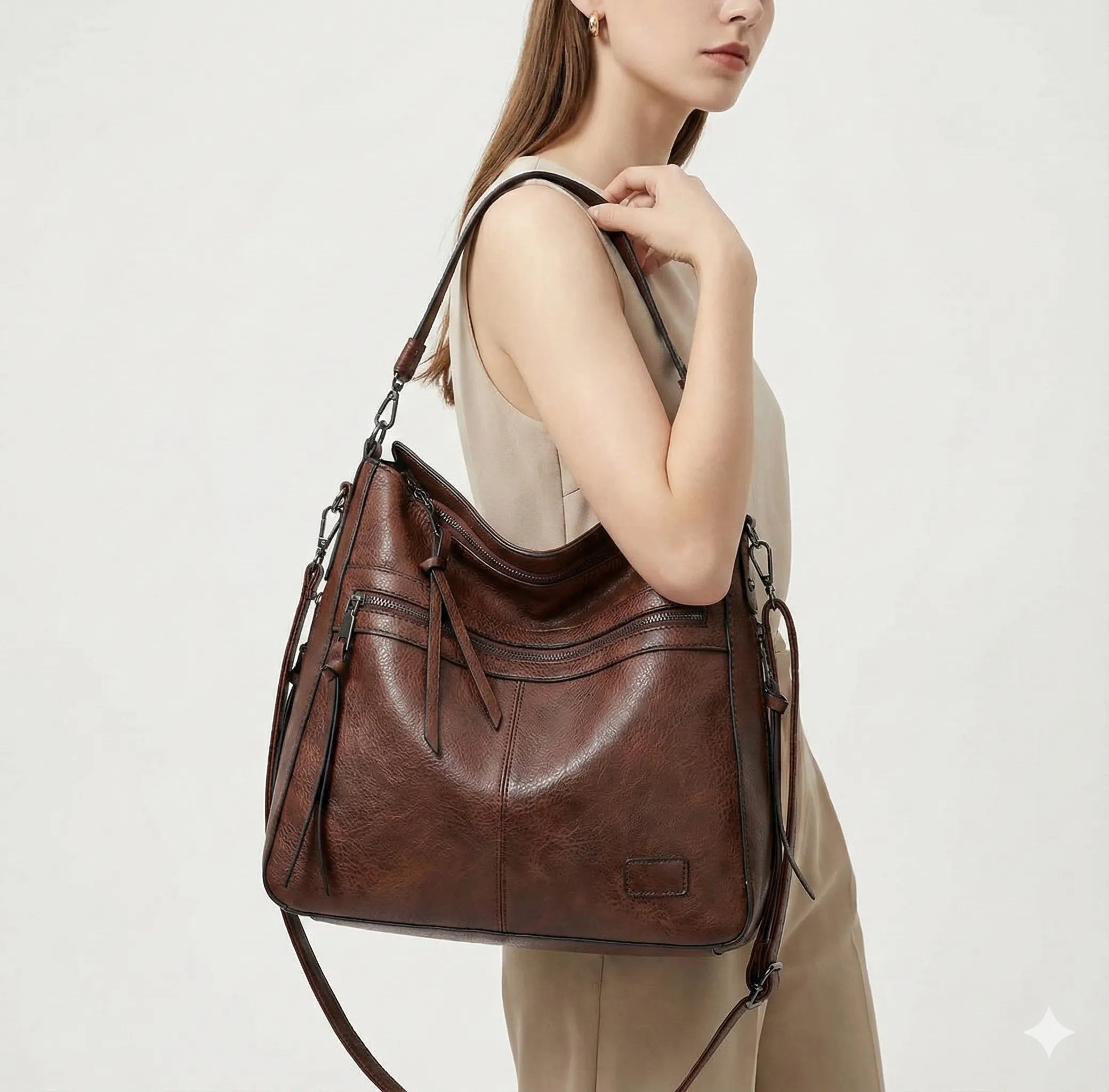 Trendé™ | Pietra Ledertasche mit zeitloser Eleganz