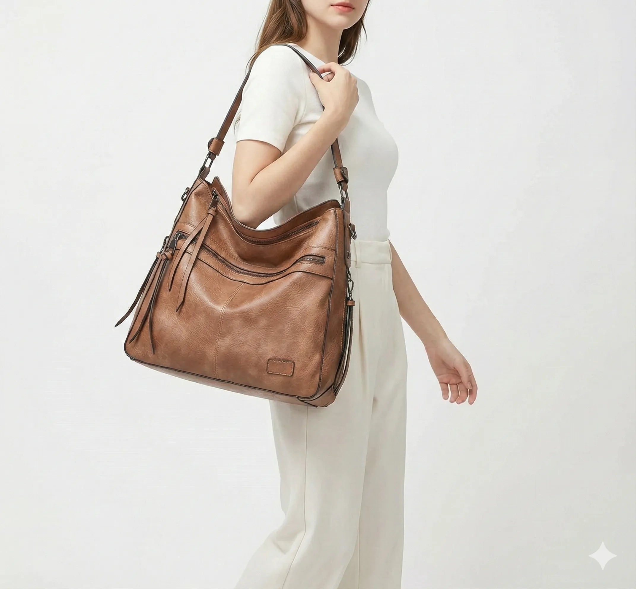 Trendé™ | Pietra Ledertasche mit zeitloser Eleganz