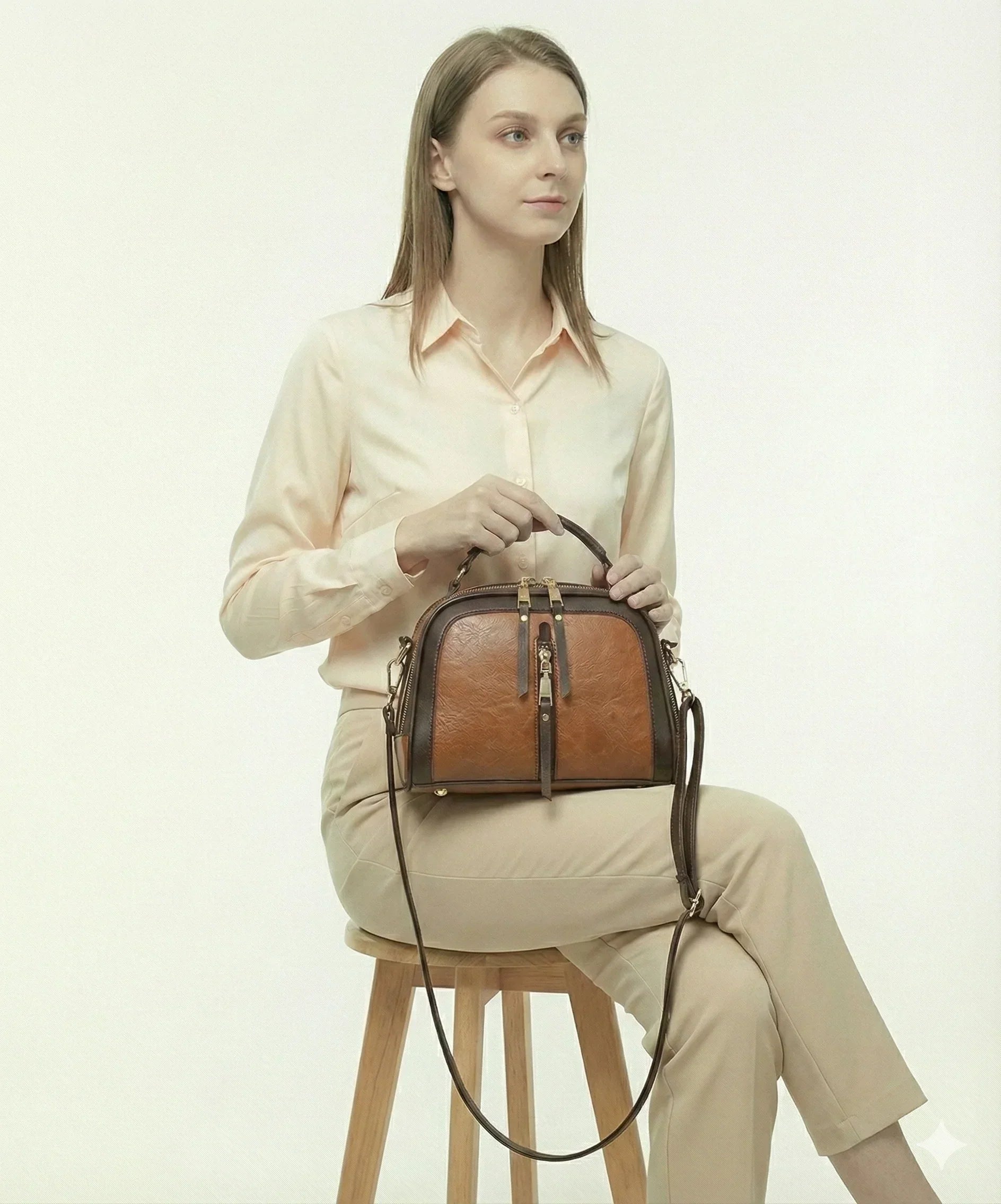 Trendé™ | Novelle Kleine Ledertasche mit elegantem Design
