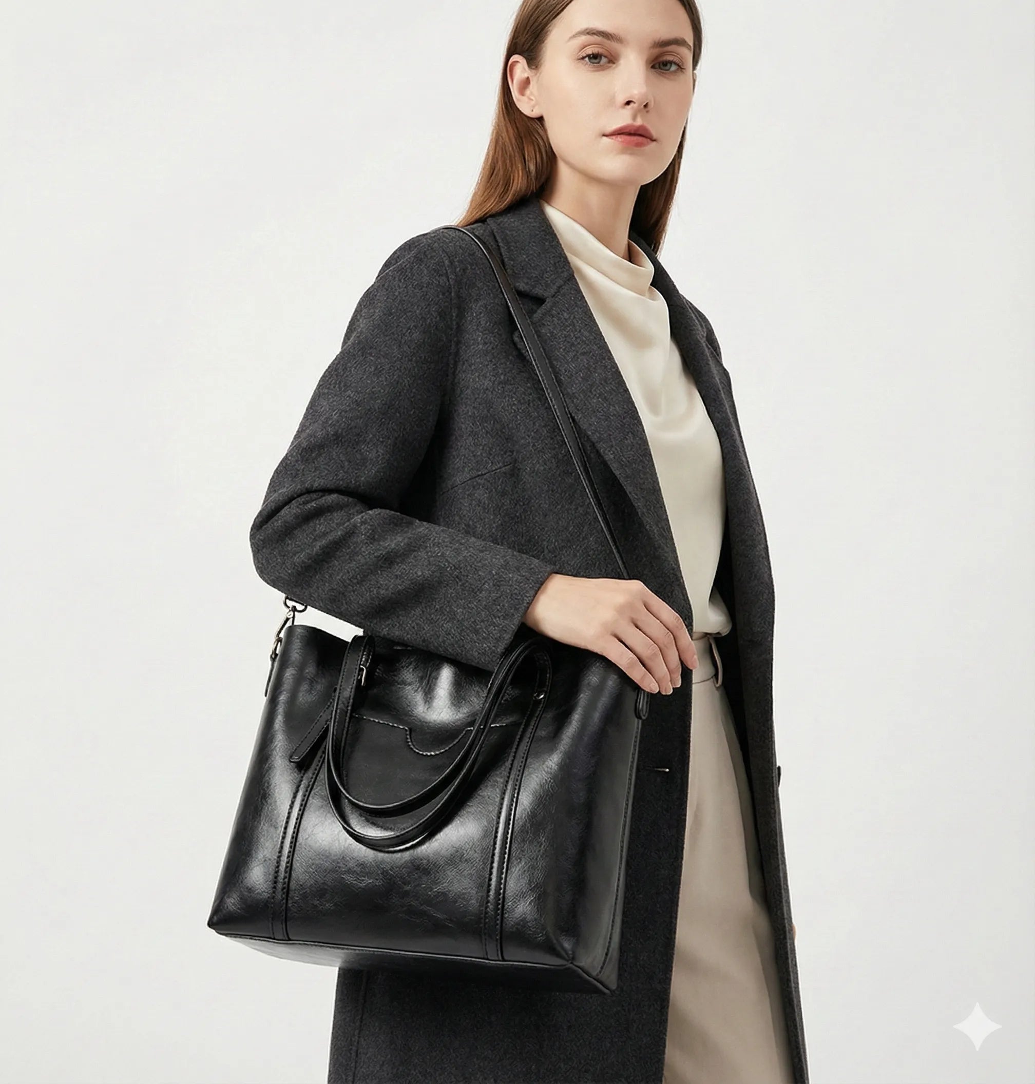 Trendé™ | Glamour Ledertasche mit zeitloser Eleganz
