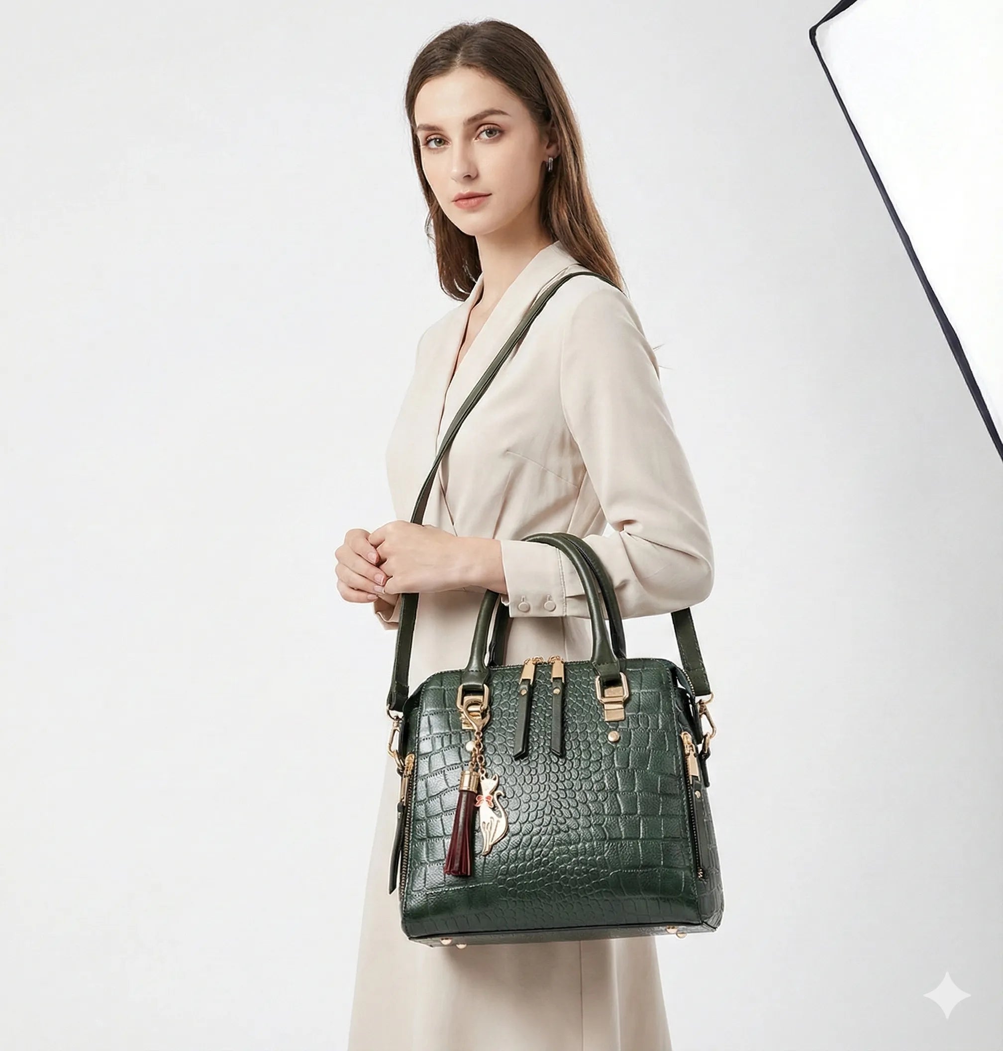 Trendé™ | Mia Ledertasche mit zeitloser Eleganz
