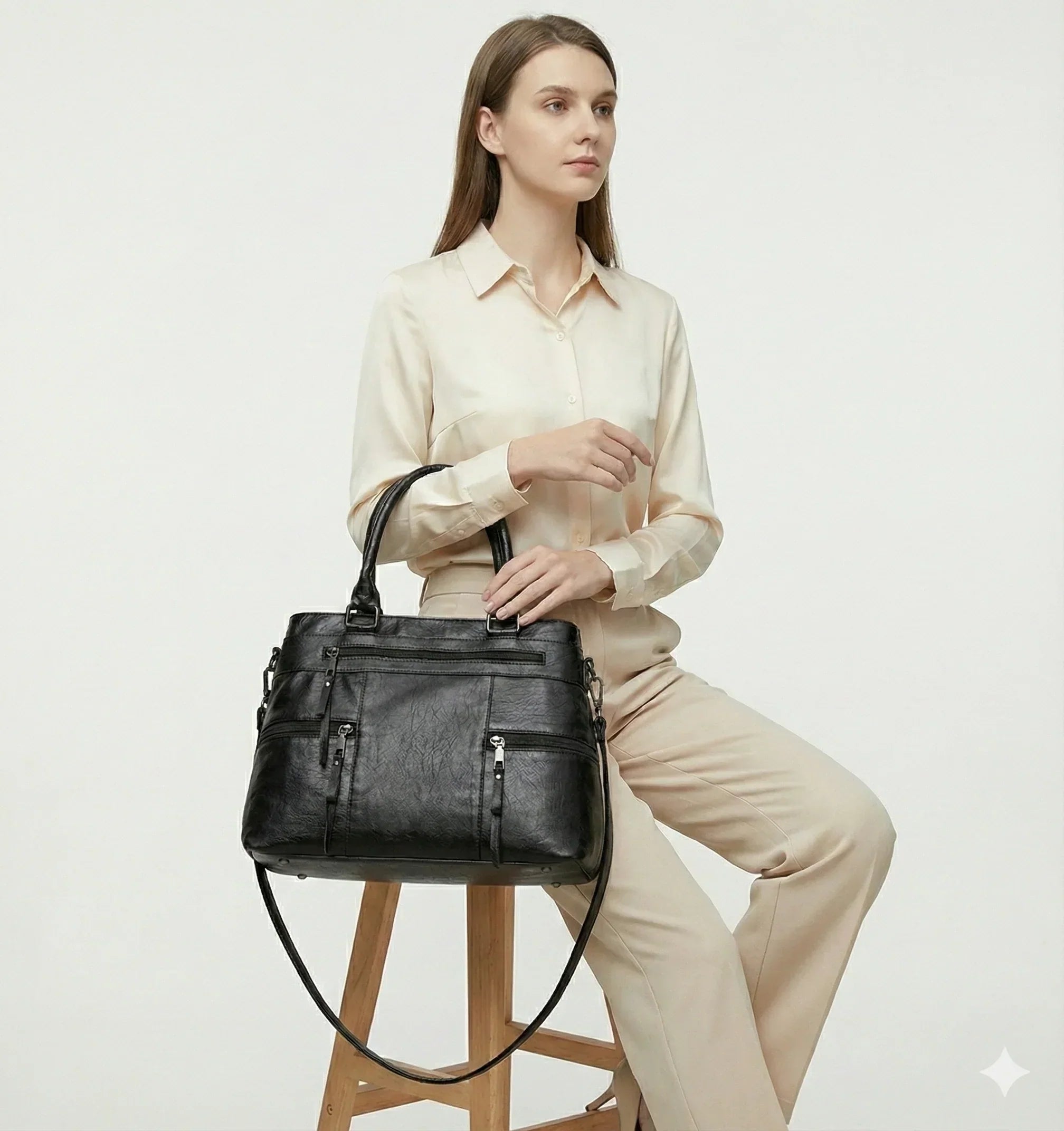 Trendé™ | Verse Ledertasche mit zeitloser Eleganz