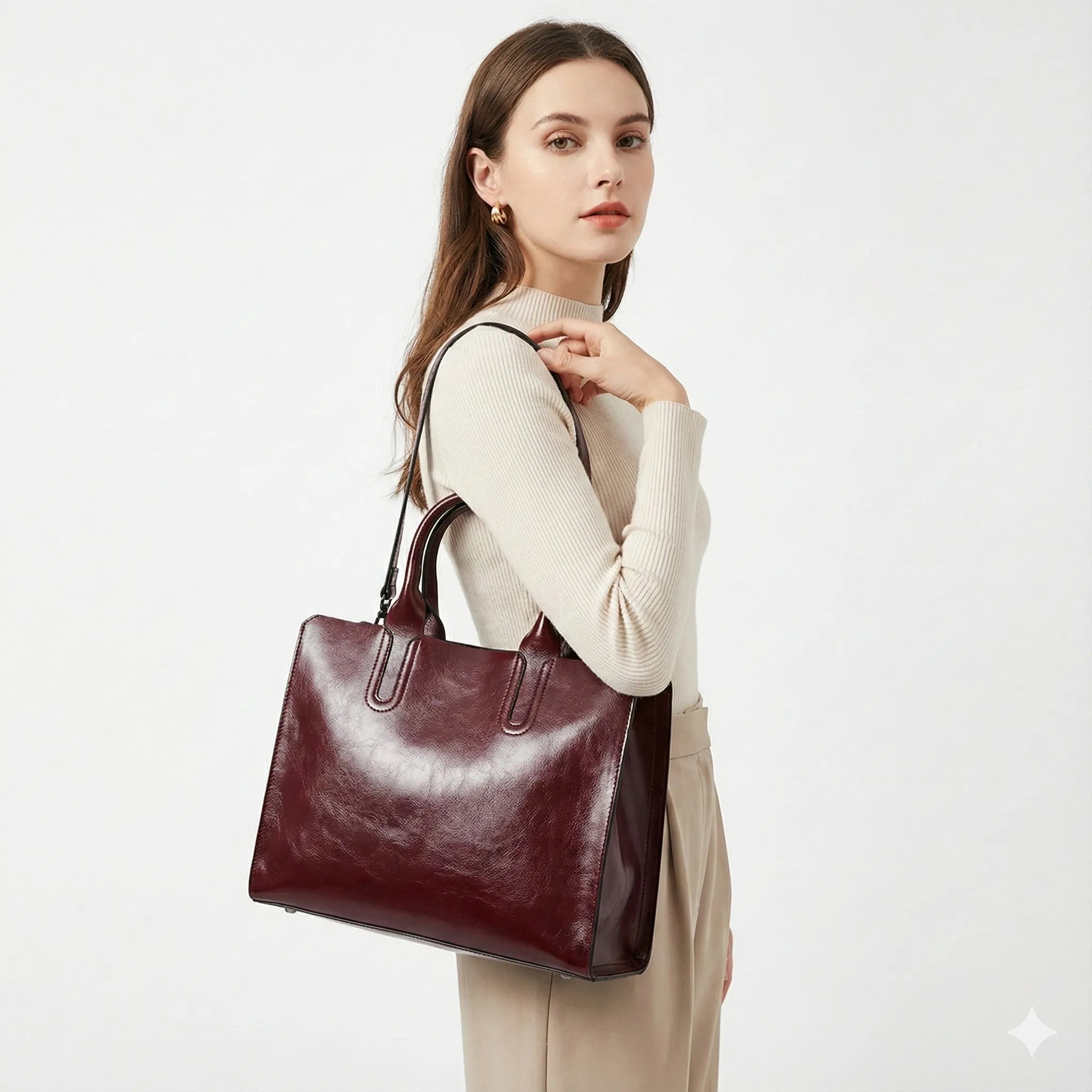 Trendé™ | Criz Ledertasche mit zeitloser Eleganz