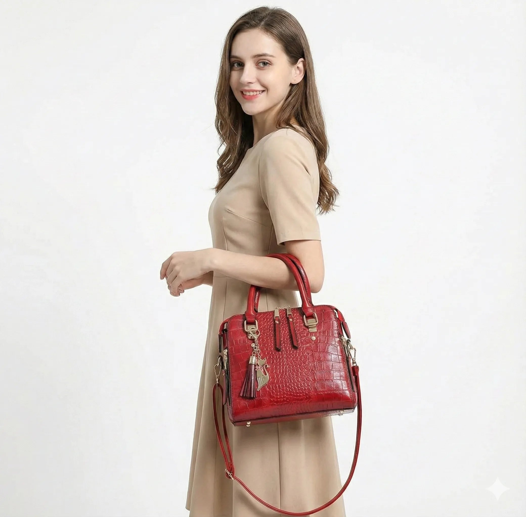 Trendé™ | Mia Ledertasche mit zeitloser Eleganz