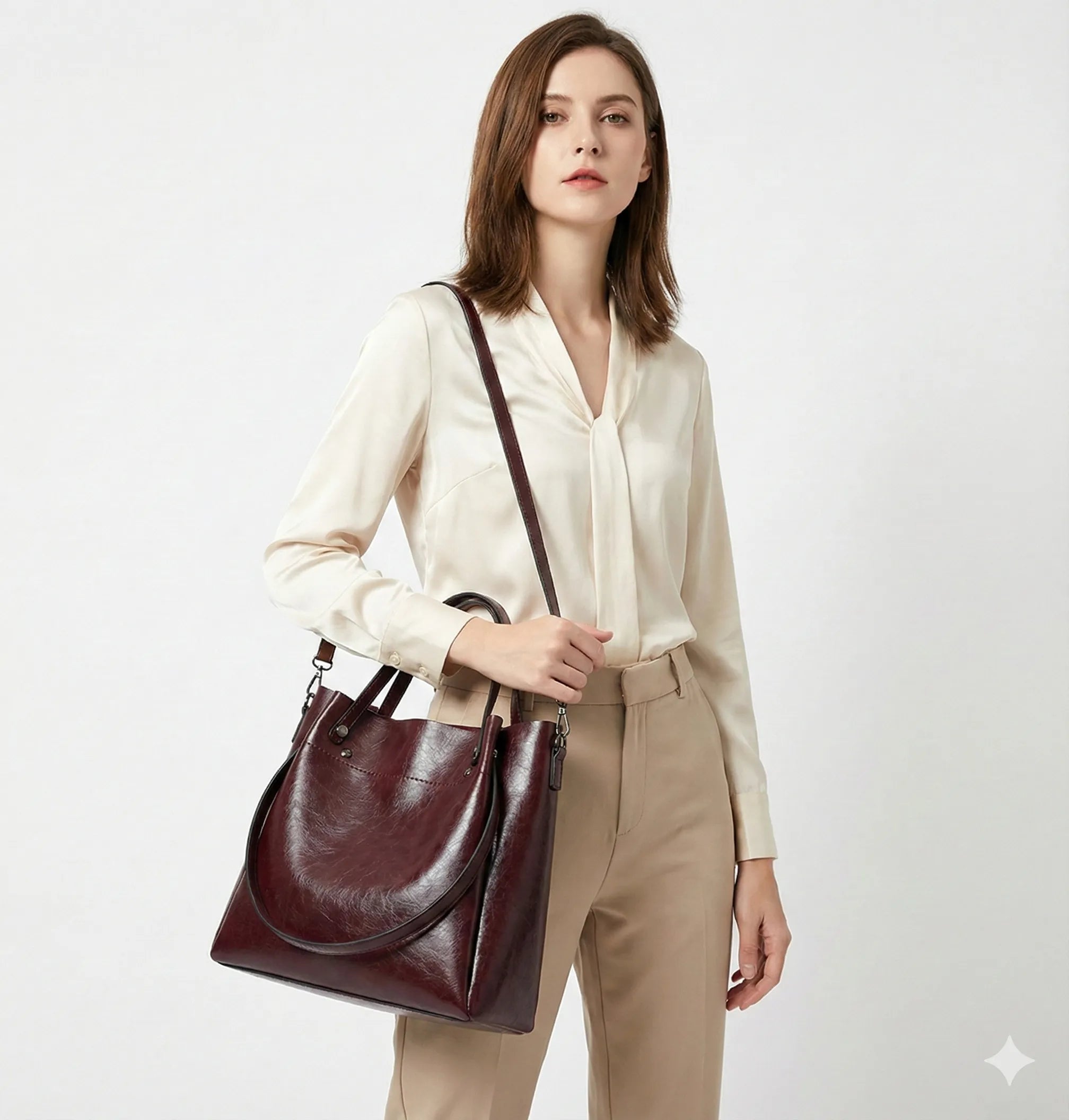 Trendé™ | Maelis Ledertasche mit zeitloser Eleganz