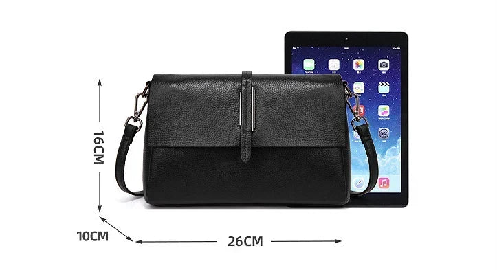 Trendé™ | Yara58118 Ledertasche mit zeitloser Eleganz