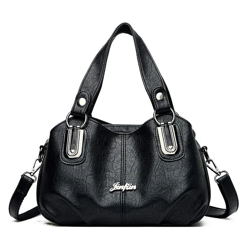 Trendé™ | Bianca Ledertasche mit zeitloser Eleganz