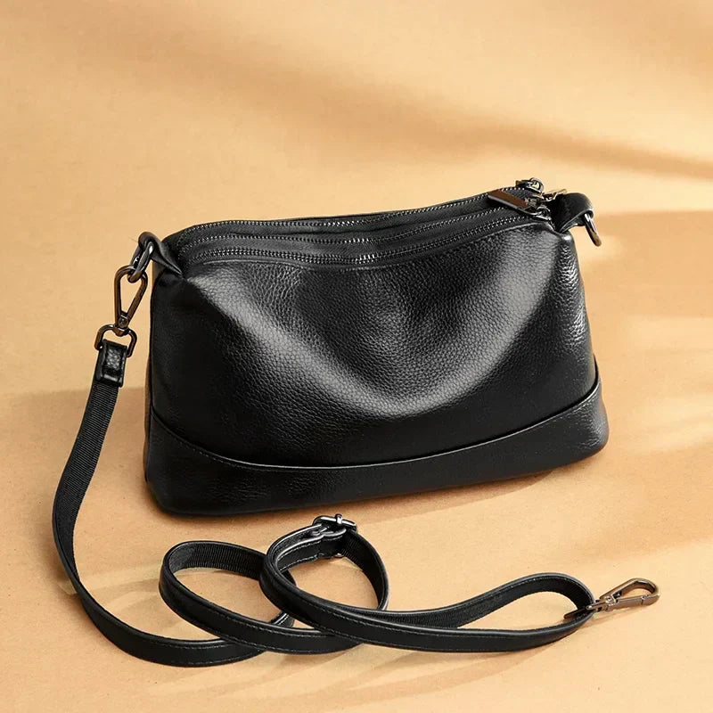 Trendé™ | Valeria55115 Ledertasche mit zeitloser Eleganz