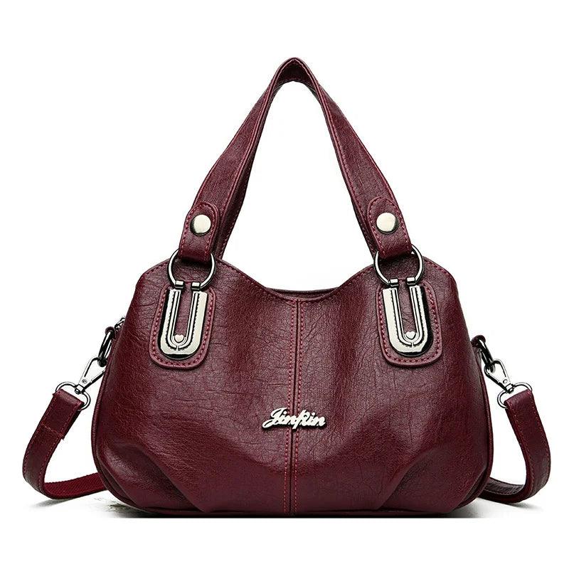 Trendé™ | Bianca Ledertasche mit zeitloser Eleganz