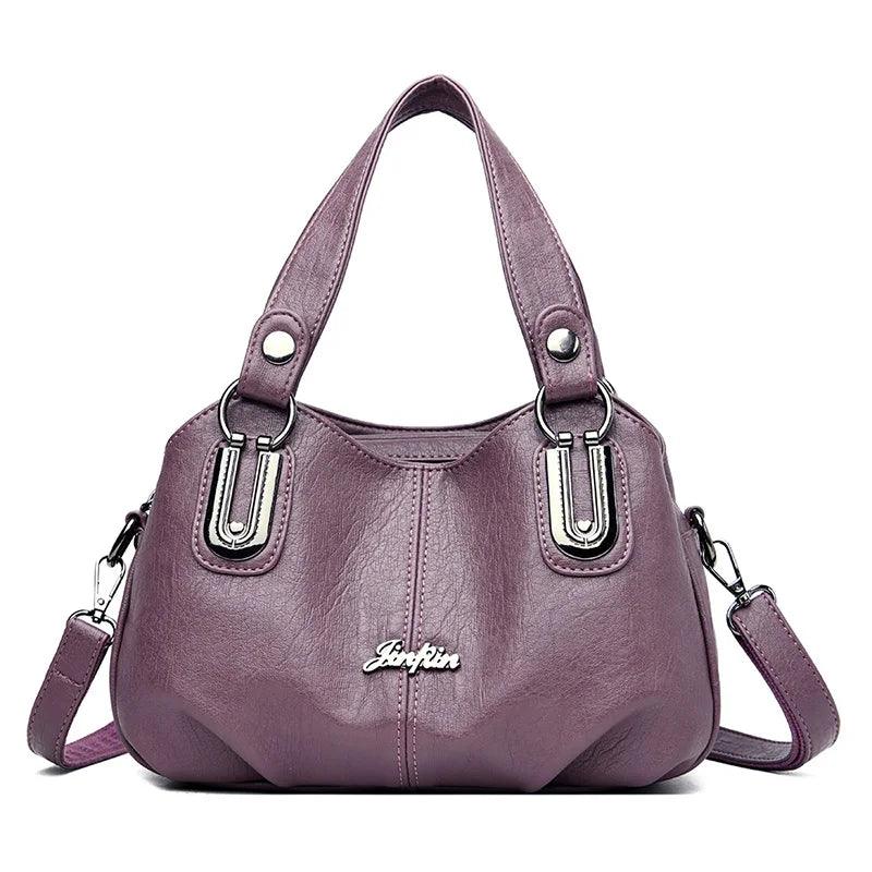 Trendé™ | Bianca Ledertasche mit zeitloser Eleganz