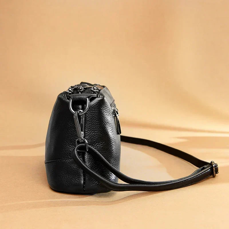 Trendé™ | Valeria55115 Ledertasche mit zeitloser Eleganz
