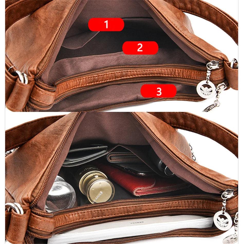 Trendé™ | Lim Ledertasche mit zeitloser Eleganz
