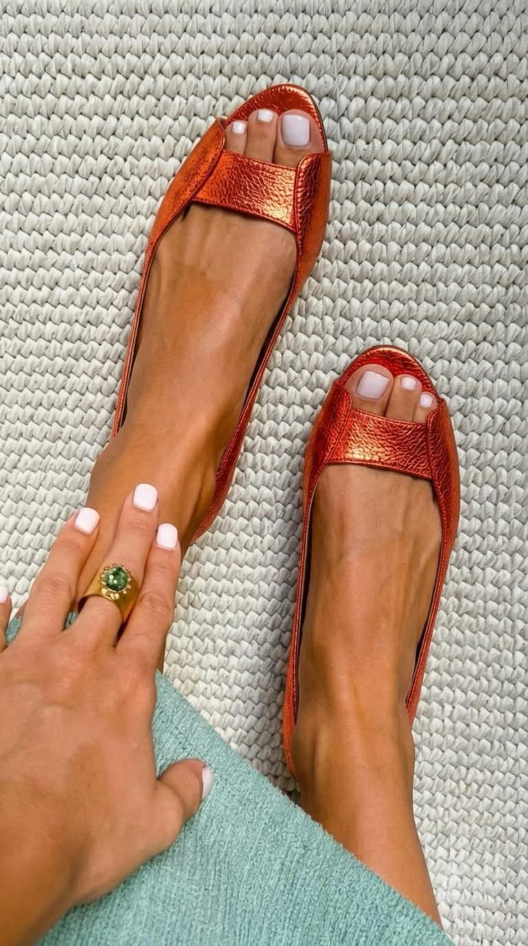 Adelina | Goldene Sandalen – Komfort und Chic