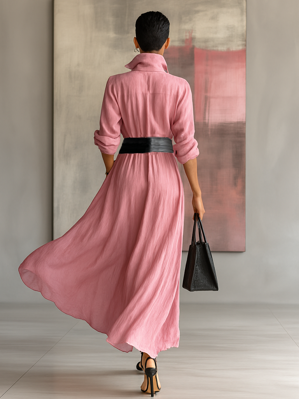 Trendé™ | Anastasia Hemdkleid mit langen Ärmeln