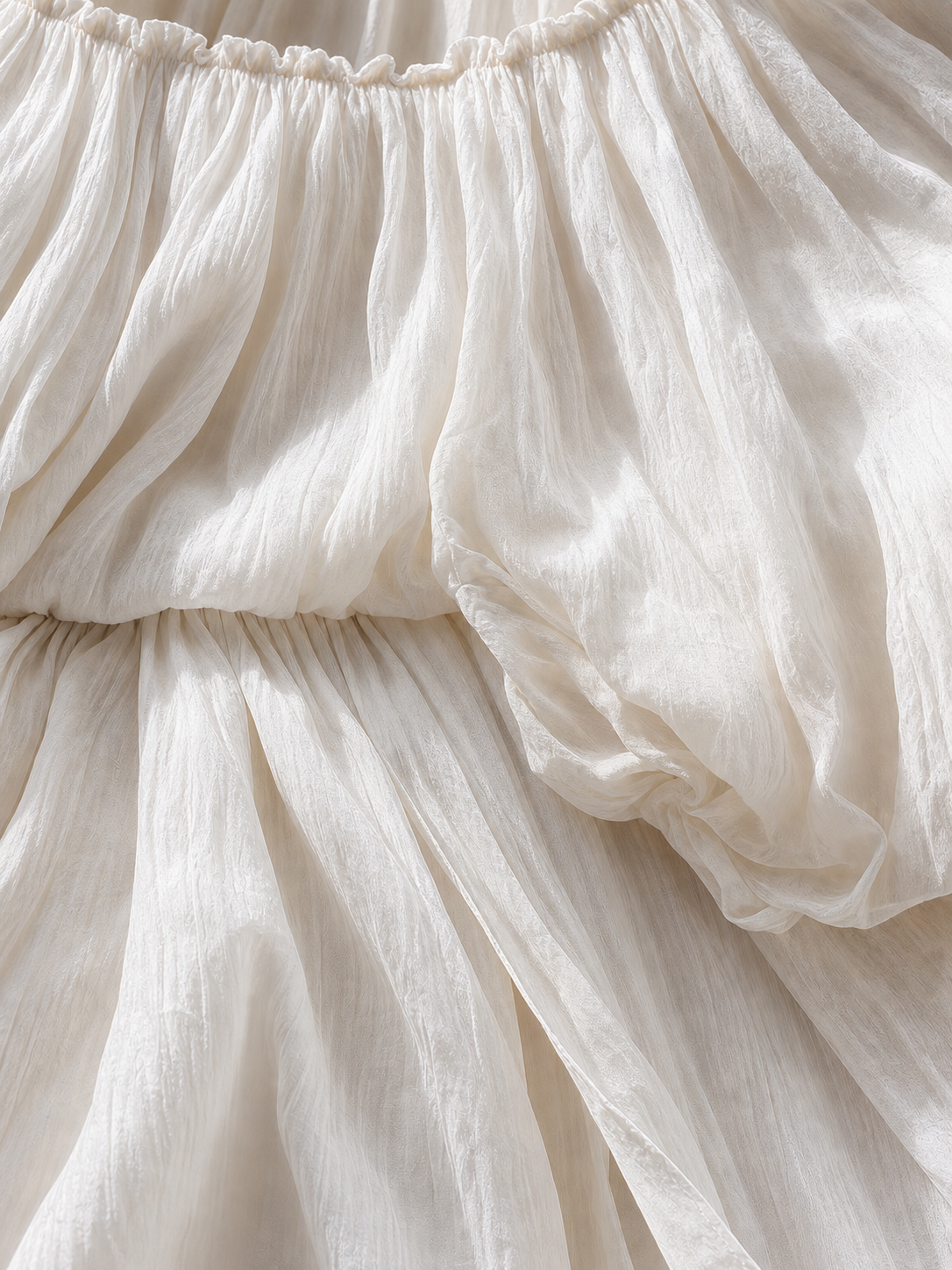 Trendé™ | Janina Webstoff-Maxikleid mit Off-Shoulder-Schnitt