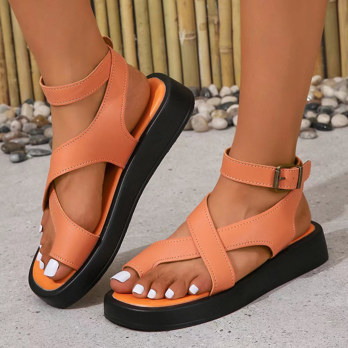 Trendé™ | Ladina Komfort-Sandalen mit weichem Fussbett