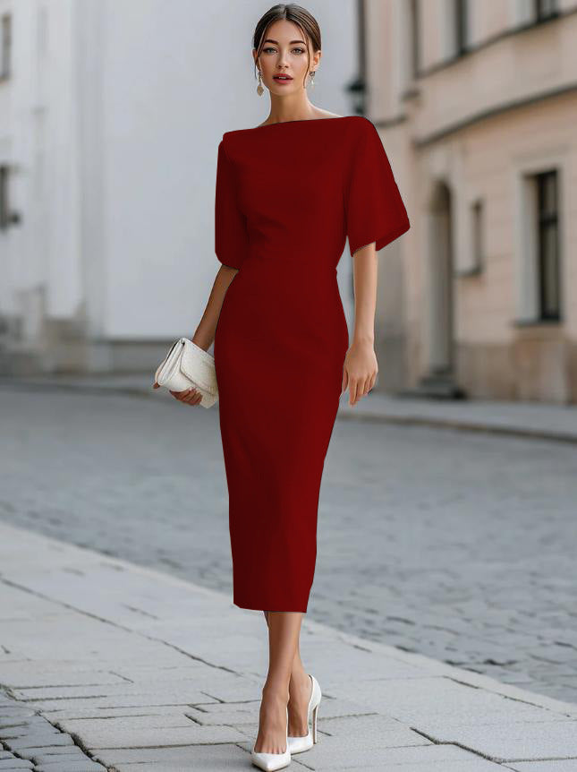 Trendé™ | Elena Elegantes Midi-Etuikleid