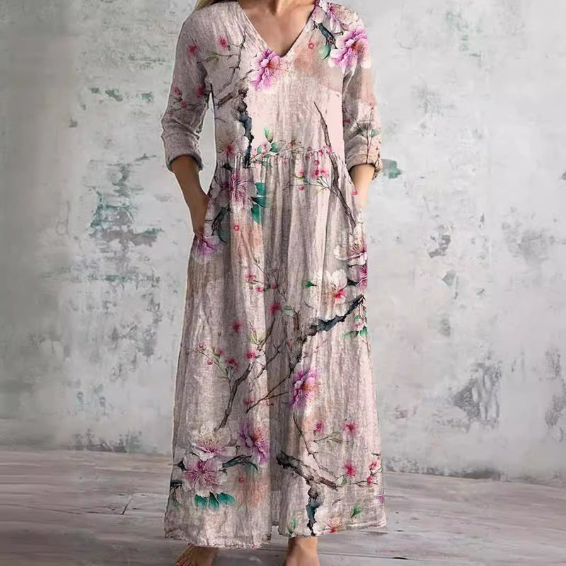 Caroline™ | Florales Sommerkleid
