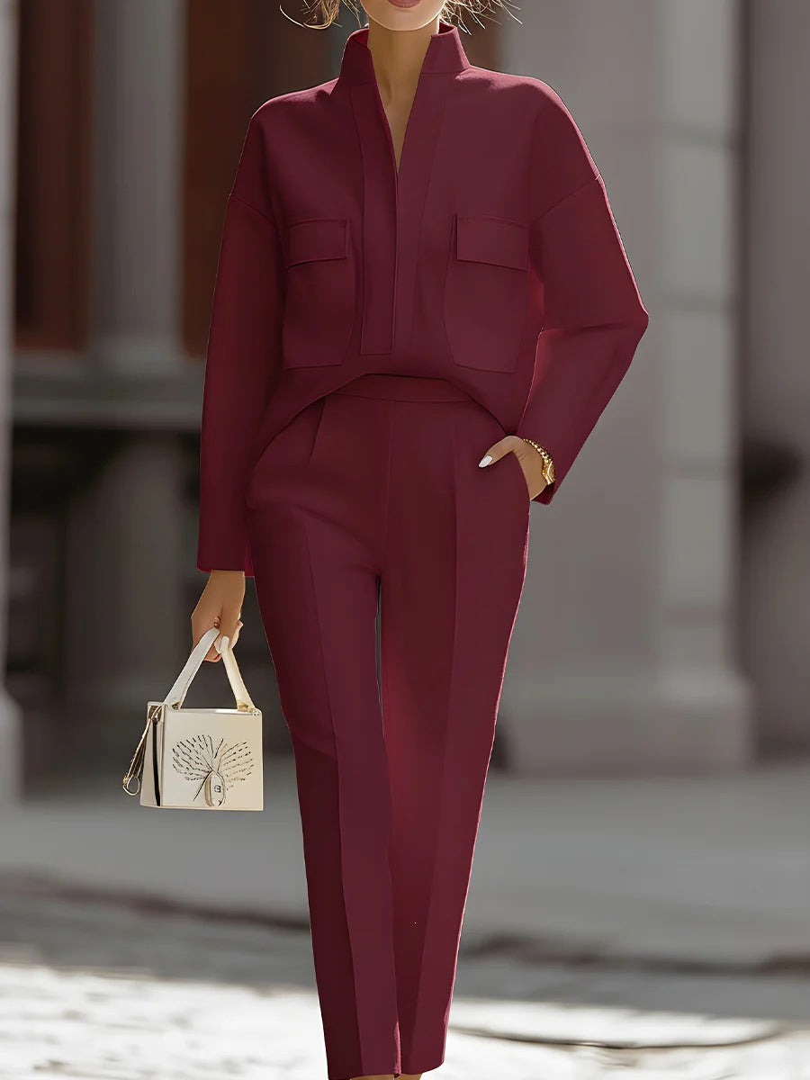 Trendé™ | Clarissa Elegantes zweiteiliges Set