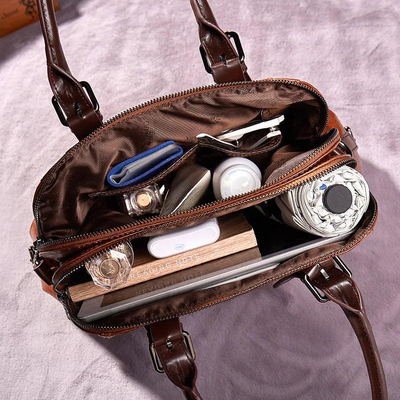 Trendé™ | Alice Ledertasche mit zeitloser Eleganz