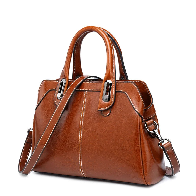 Trendé™ | Maya3595 Ledertasche mit zeitloser Eleganz