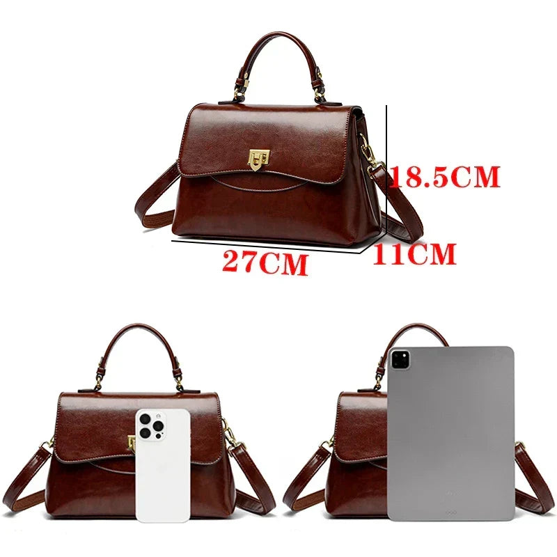 Trendé™ | Sienna Ledertasche mit zeitloser Eleganz