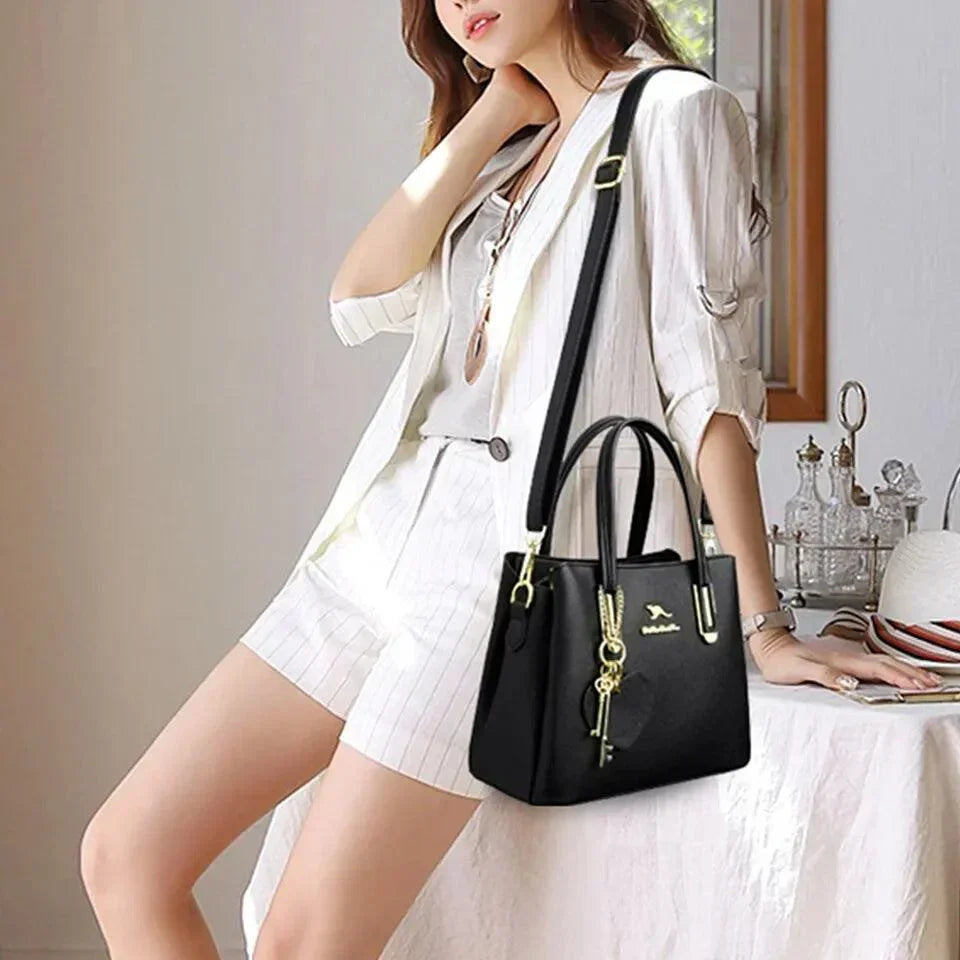 Trendé™ | Viour Ledertasche mit zeitloser Eleganz