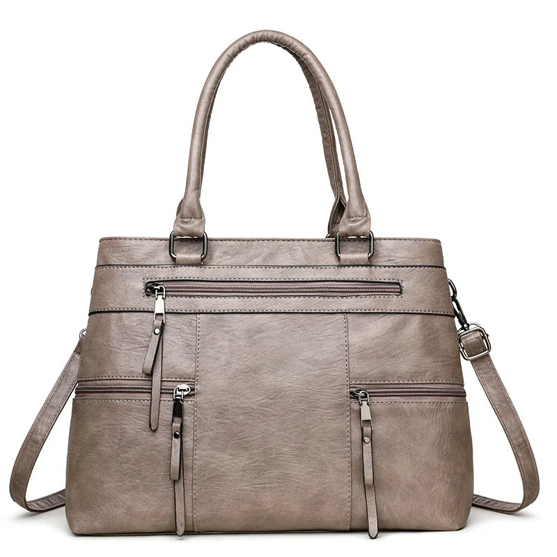 Trendé™ | Verse Ledertasche mit zeitloser Eleganz