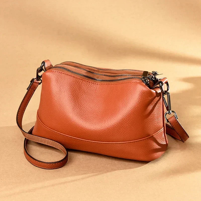 Trendé™ | Valeria55115 Ledertasche mit zeitloser Eleganz