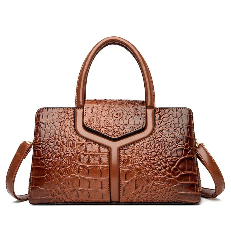 Trendé™ | Crock Ledertasche mit zeitloser Eleganz