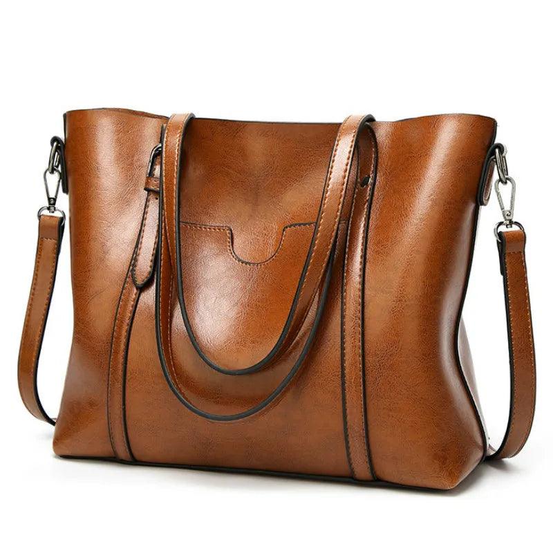 Trendé™ | Glamour Ledertasche mit zeitloser Eleganz