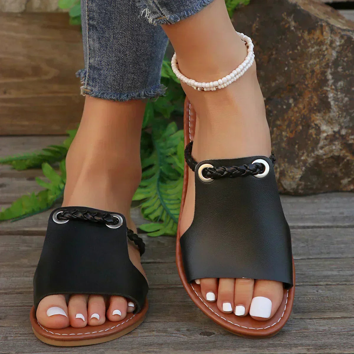 Trendé™ | Evelisse Sandalen mit Schleife
