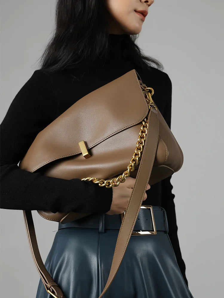 Trendé™ | Adele60 Ledertasche mit zeitloser Eleganz