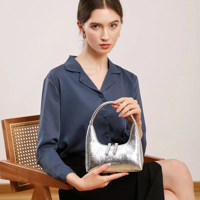 Trendé™ | Leona2686 Ledertasche mit zeitloser Eleganz